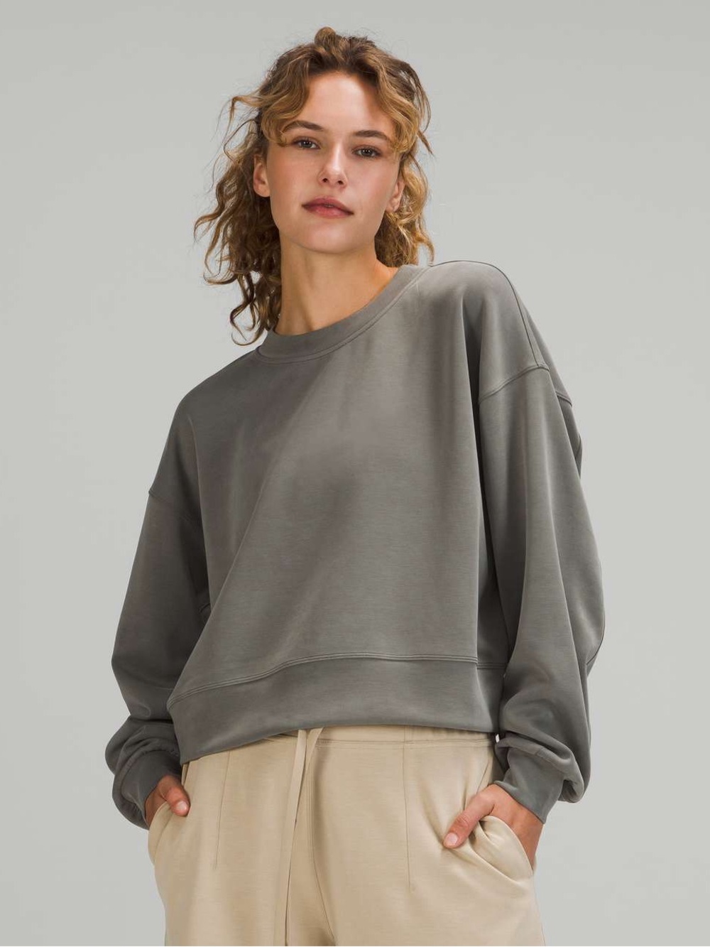 Lululemon Softstreme crewneck sweatshirt